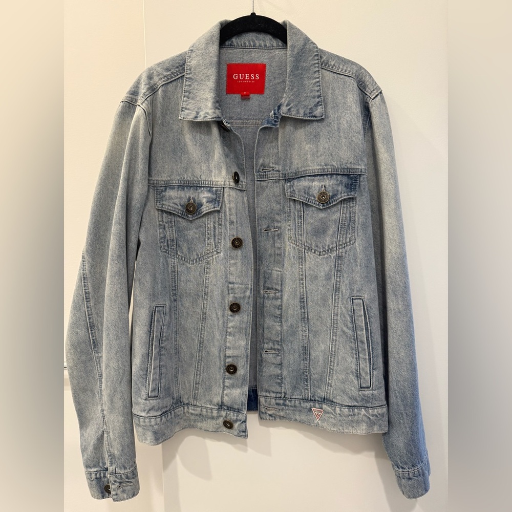 Guess denim light blue jacket
